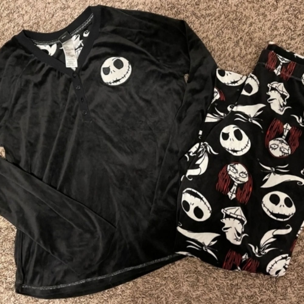Nightmare before Christmas PJ Set, M(8-12) - Picture 4 of 4